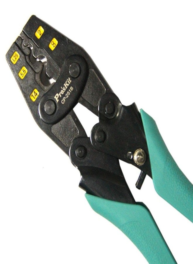 Pro'skit Proskit CP-251B, Non-insulated Terminals Ratchet Crimping Tool (245mm) (Pack of 1) - Image 2